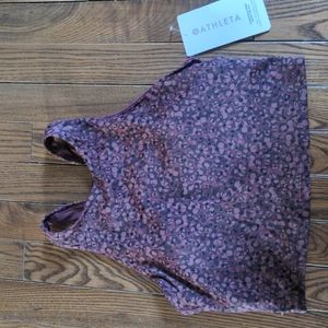 Athleta Conscious Crop Bikini Top A-C